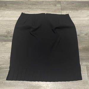 Women's Black Skirt‎ Pleated Bottom 16W Business Casual Interview Professional